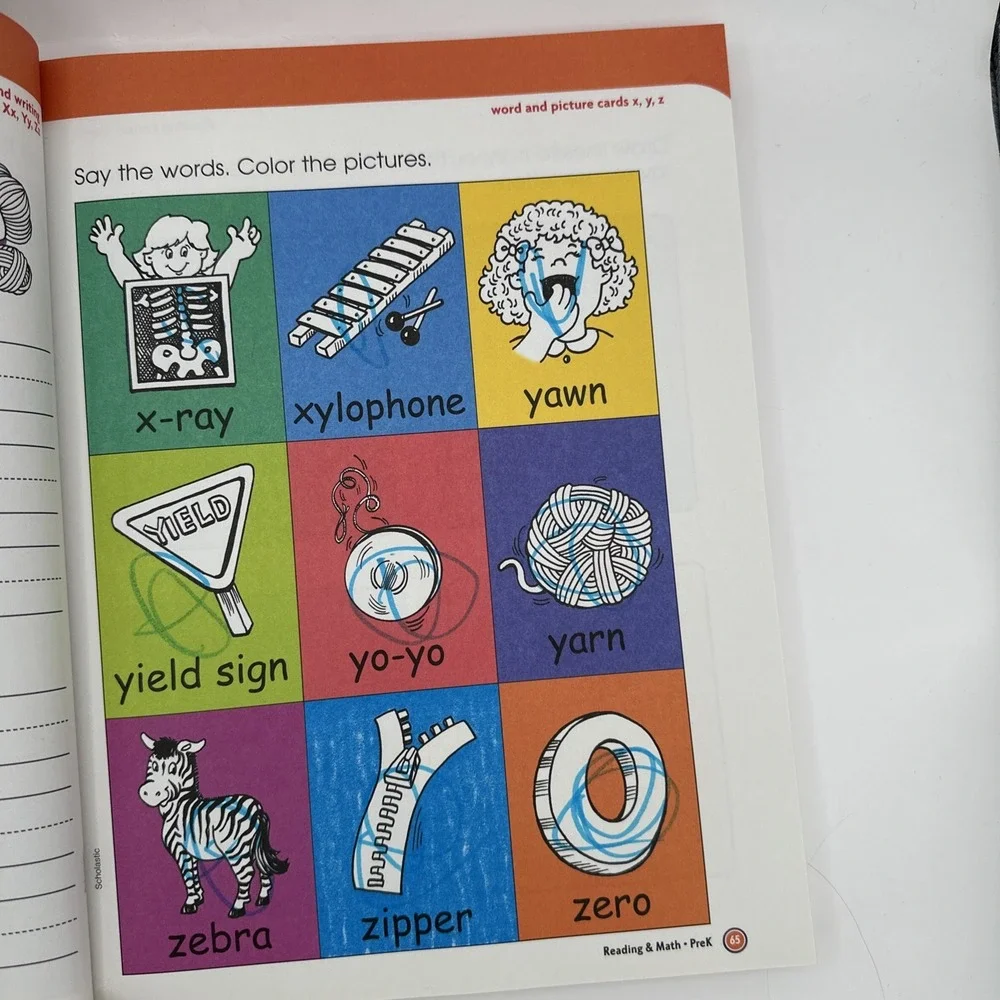 Scholastic‎ Pre-Kindergarten Jumbo Workbooks Paperback Children Ages 3-4 New